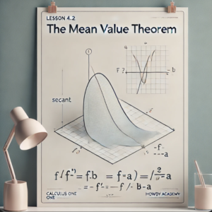 4.2 the mean value theorem